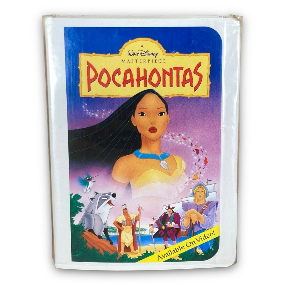Vintage 1995 McDonalds Happy Meal Toy Pocahontas Disney Masterpiece VHS New
